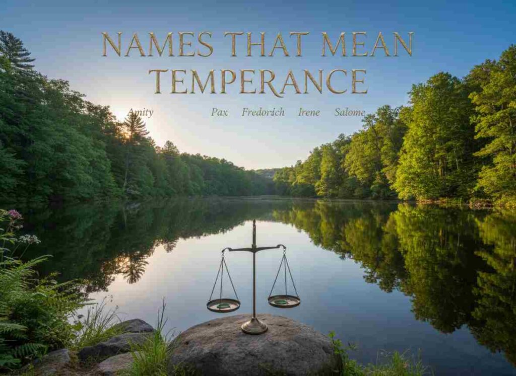 Names That Mean Temperance