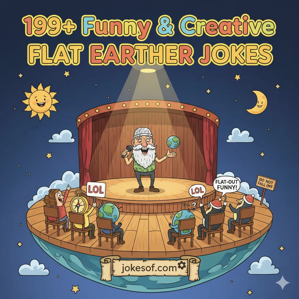 Flat Earther Jokes