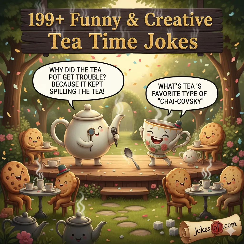 Tea Time Jokes