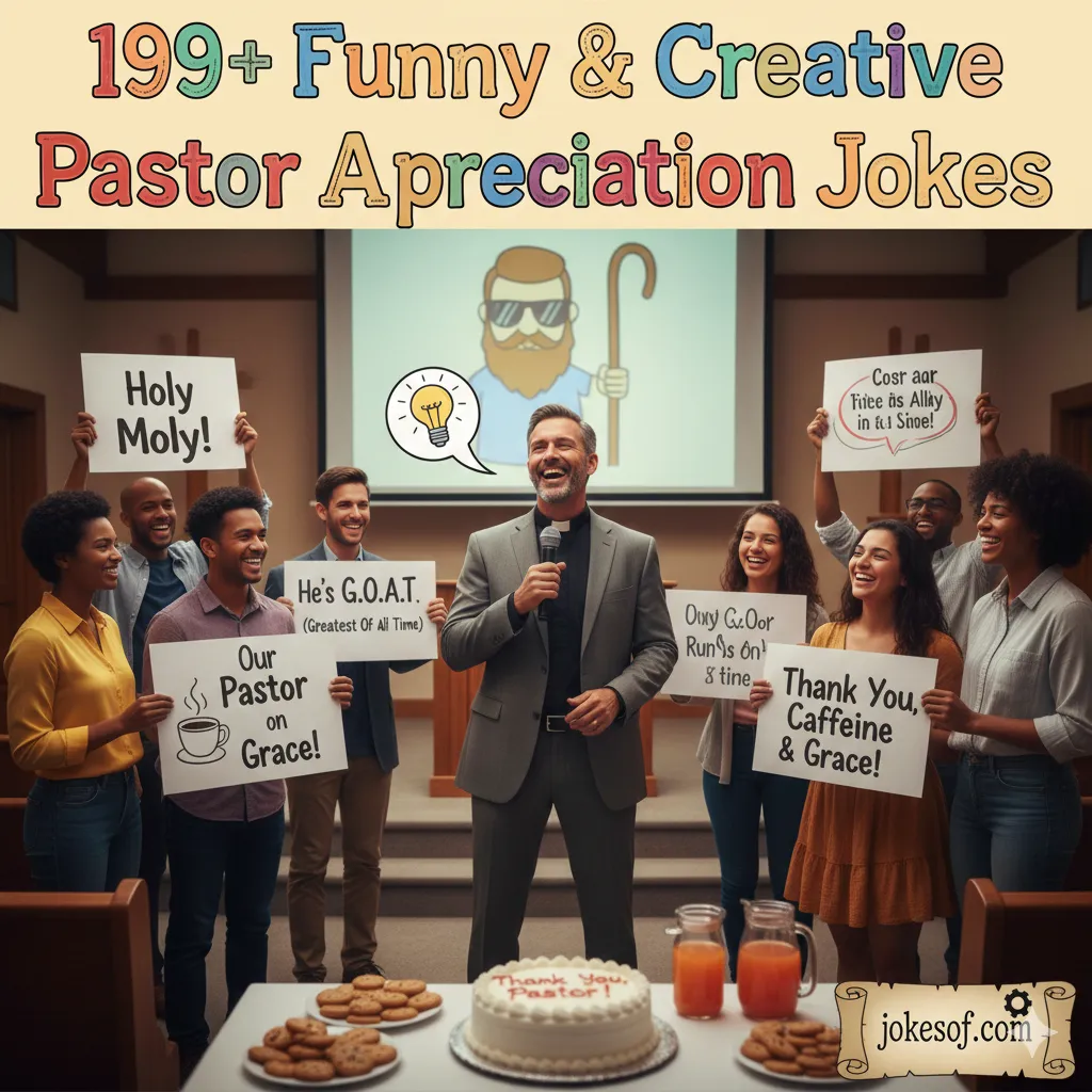 Pastor Appreciation Jokes